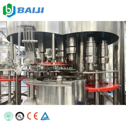 Automatic PET Bottle Filling Machine for Carbonated Beverages