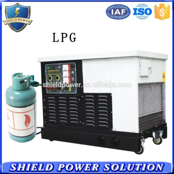 Factory Discount Output 15kva LPG Generator , Natural Generator, Biogas Generator