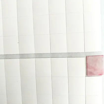 water sensitive material white