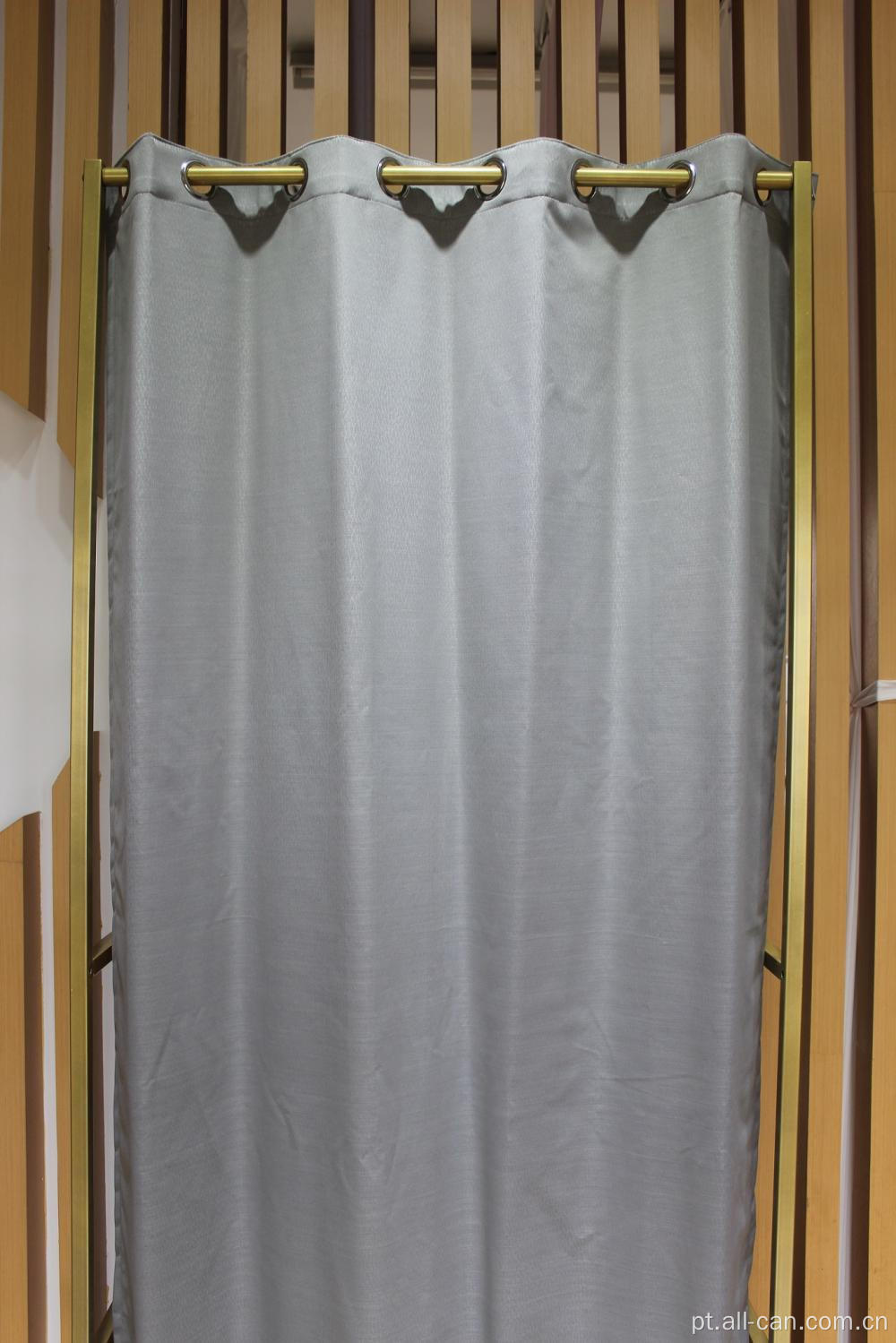 Tecido de cortina com revestimento jacquard
