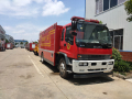Caminhão de bombeiros brandnew da fonte do oxigênio de ISUZU FTR