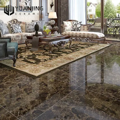 Marble-Look Porcelain and Ceramics Luxury Tiles for Bathroom Flooring and Walls