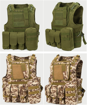 Airsoft Tactical Military Molle Combat Assault Plate Carrier Vest Tactical vest 10 Colors CS outdoor clothing Hunting vest