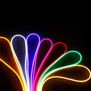 Custom Neon LED Rope Lights for Decorations: DC12V 24V 5M Roll Flex Light