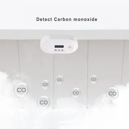Wholesale CO Detector Alarm Systems with LCD Display