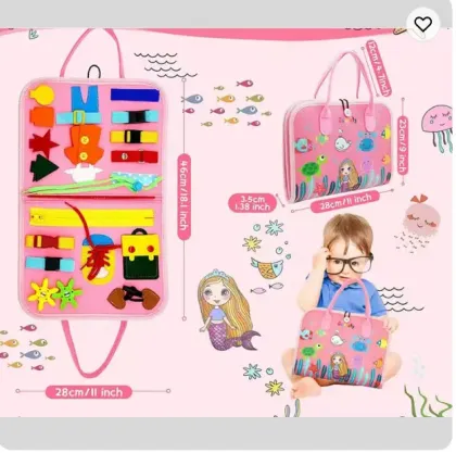 Educational Pink Felt Learning Aids
