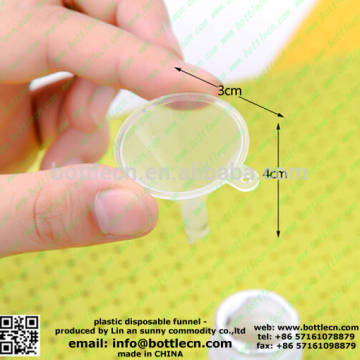 60 75 90 120 150mm mini plastic funnel with valve for oil