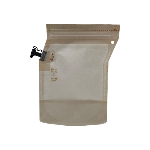 Tamaño personalizado 400ml 14floz. bolsa de café para preparar café