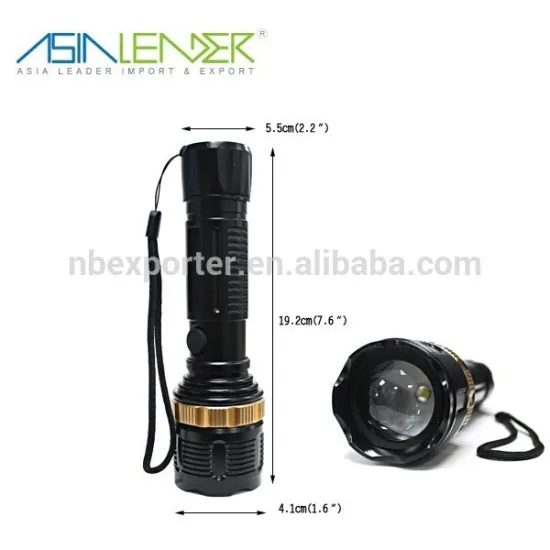 Small Powerful Good Quality Zoomable LED Flashlight