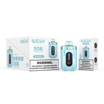 Razzbar 50000 Puffs Type-C Rechargeable Belguim Wholesale