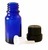 essential oil glass bottle with tamper evident cap
