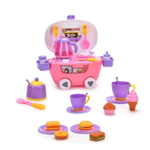 Microwave oven tableware kitchen toys for girls