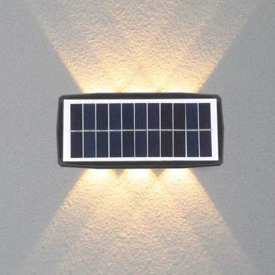 Modern Outdoor Solar Lighting | LED Wall Light Solar Spotlight for Garden