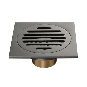 Black Deodorant Artifact Square Toilet Floor Drain