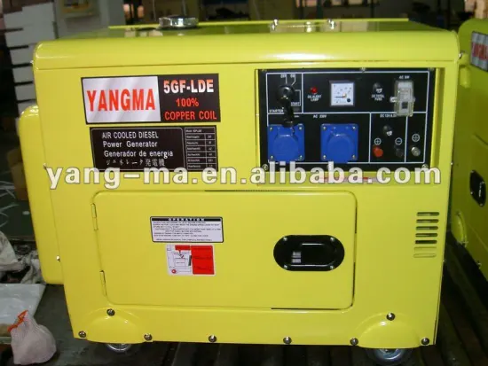 Model 6GF-LDE3A, ATS type Portable Silent 6kva diesel generator