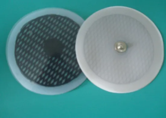 Reusable Tens Unit Electrodes Pad For Siliming Machine And Massager Machine, Silicone Rubber Pad