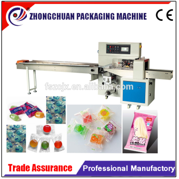 nitrogen infilled beef jerky flow wrapping machine