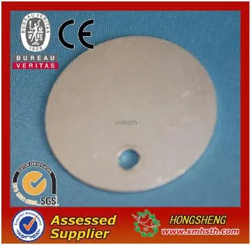 tempered plate round carbon steel stamping part in hardware