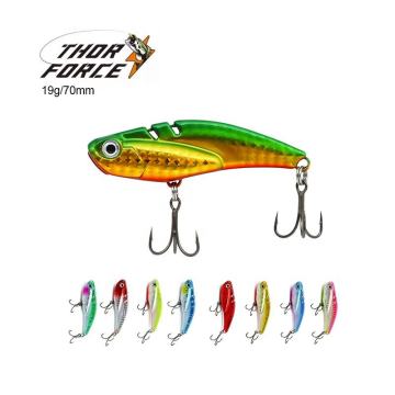 Thorforce 70mm 19g Sinking Vibration Lure for Realistic Fishing Action
