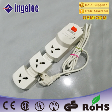 5 Gang Power Extension Socket Europe Extension Socket