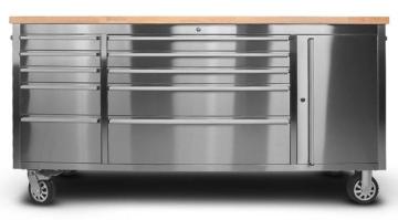 Safewell72Inch Stainless Steel Tool Cabinet with Side Door