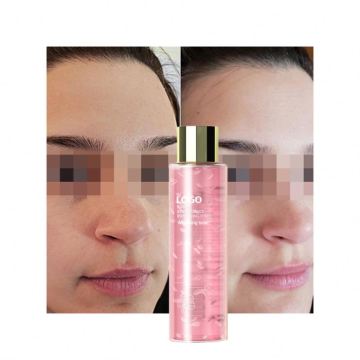 Private Label Rose Moisturizing Toner: Hydrating, Nourishing, and Brightening Facial Toner with Firming Rose Water Petals