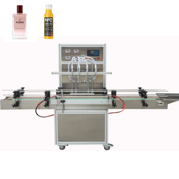 Multi-Nozzle 316 Stainless Steel Anti-Foaming Filler Bottle Line