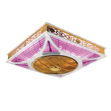 Bathroom Ceilng Mount Fan With 3 Colors Light