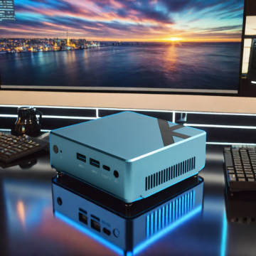 Fanlian Alder Lake Mini PC: 8K, 64GB RAM, 4 Displays, N95/N100, Windows 10 Pro, Type-C USB, i7/i5/i3 Options