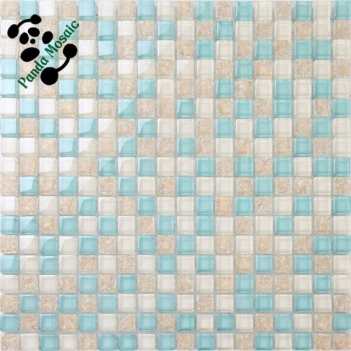 SMS05 Foshan Beautiful Flower Pattern Decoration Wall Tile For Living Room Glass Mosaic Tiles pattern accessories kitchen mosaic