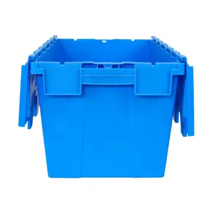Large nestable plastic fish containers storage box