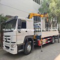 Howo 6x4 10t camión de grúa telescópica