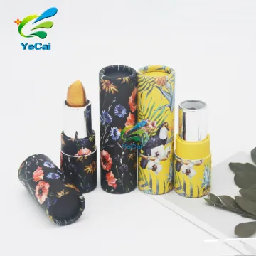 Lipstick container lip balm tube paper Eco friendly empty makeup box