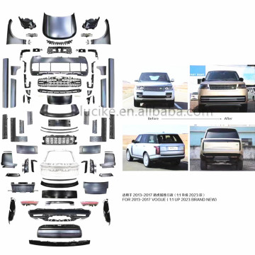 High-Quality 2013-2017 Range Rover Body Kits: Upgraded SVR Style Front and Rear Designs