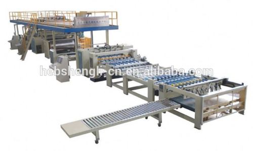 Corrugated Machine corrugated board making line custom white brown pizza box