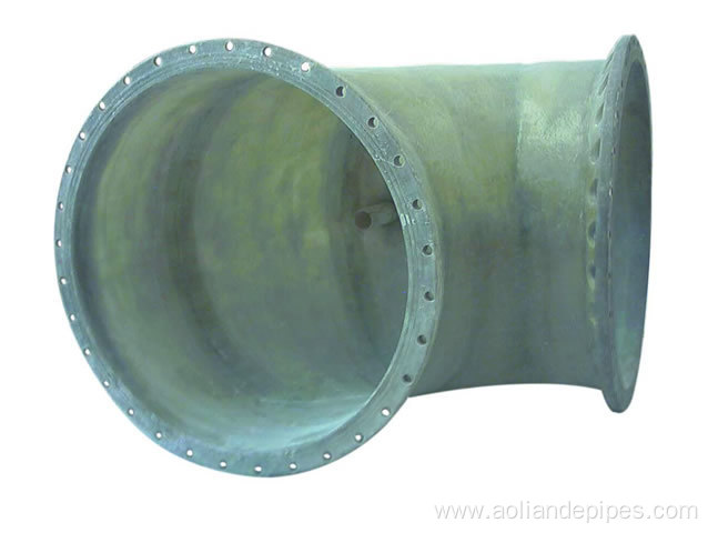 Customized FRP GRP Fiberglass Pipe Fittings Elbow