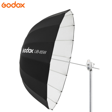 Godox UB-85W White Parabolic Deep Reflective Umbrella for Studio Photography and Video Shooting