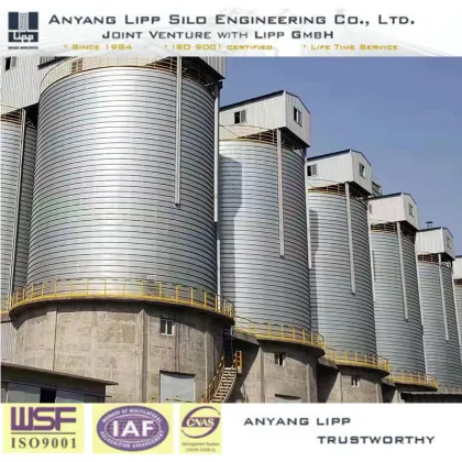 Manganese ore powder silo