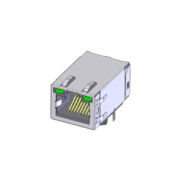 RJ45 Ethernet Jack with Integrated Transformer