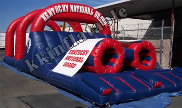 cheap inflatable obstacle equipment/inflatable game playground manufacture KKB-L020