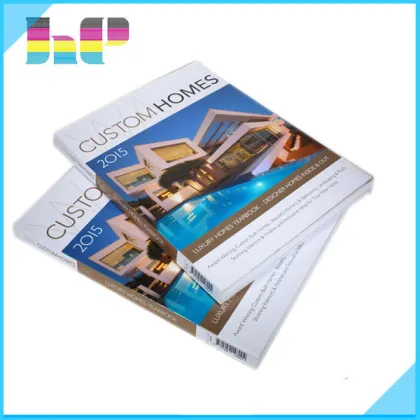 China printing wholesales clothing and shoes catalog, wood furniture catalog printing