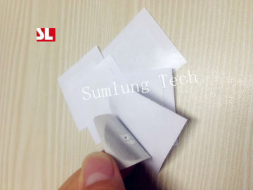HF13.56 MHz 25*25mm blank Rfid NFC Sticker Tag for Ntag 203, ISO14443 A "11"