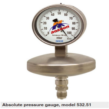 532.51 Wika absolute stainless steel pressure gauge