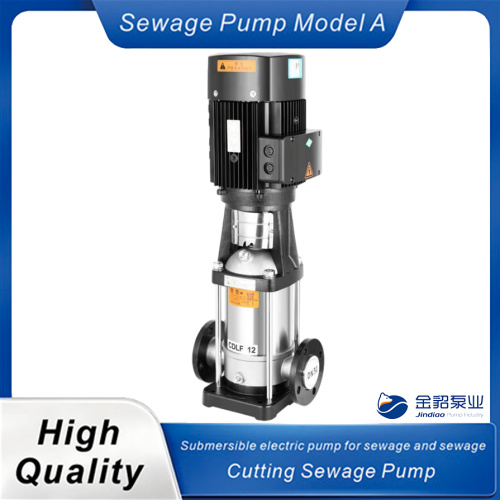 Sistema de bomba vertical de precisión de acero inoxidable