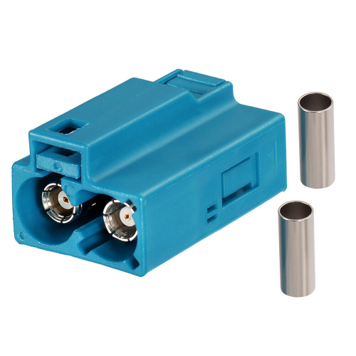 Fakra Double 8mm Jack Socket Z Female Connector