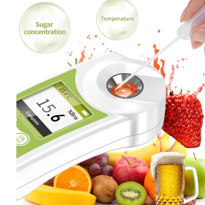 Digital Saccharometer and Inline Refractometers for Measuring Brix and Sugar Content