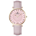 Reloj de cuarzo para mujeres Floral Watch Dial