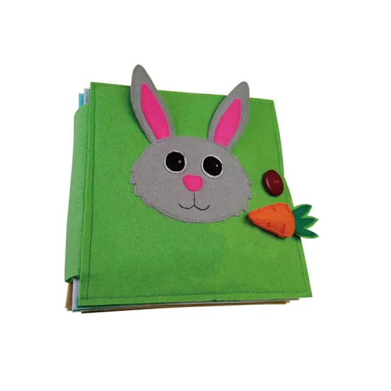 Early Learning Busy Felt Book for Children: An Interactive Educational Tool