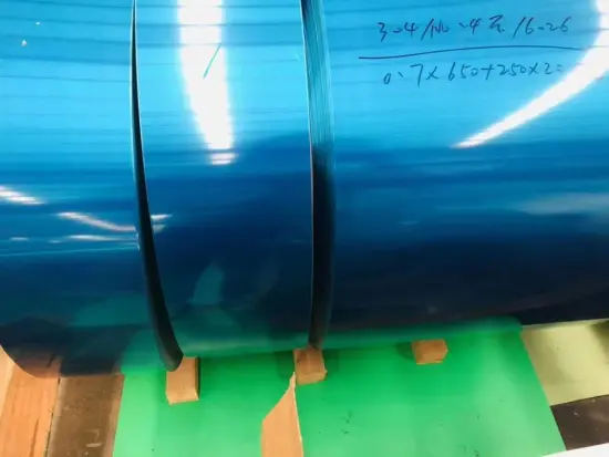 Cold rolled stainless steel strip