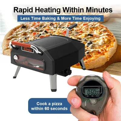 Outdoor Garden Wood Fired Blackstone Portable Table Pizza Oven